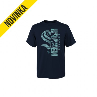 NHL, tričko, COOL, CAMO, SS, TEE, SEATTLE, KRAKEN, JR, detské
